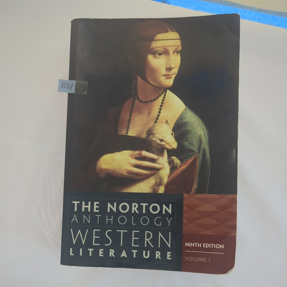 Norton Anthology of Western Literature 9th Edition, Vol. 1 – PB – FREE SHIPPING!
