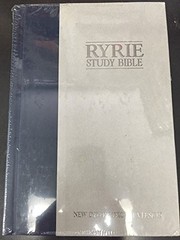 NEW INTERNATIONAL VERSION: RYRIE STUDY BIBLE By Charles C. Ryrie – Hardcover
