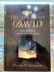 The Treasury Of David 3 Volume Set Hardcover By Charles H. Spurgeon Psalms 1-150