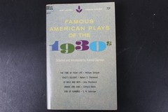 Famous American Plays of 1930s Harold Clurman 1959 Drama Dell LX117 PB ~VG