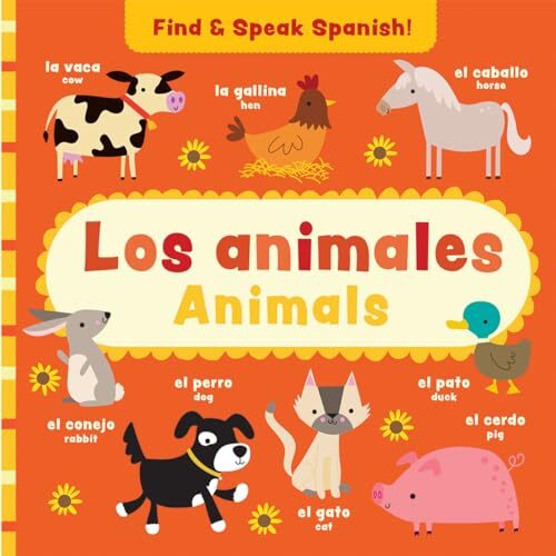 Animals Los Animales (Find a – Board book – VERY GOOD