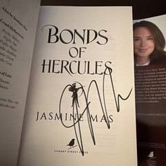 Bonds of Hercules Jasmine Mas Target Exclusive Red Snake *Hand-Signed* w photos