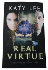 Real Virtue Katy Lee Trade Paperbook Book Web of Lies #1 USED Christian Fiction