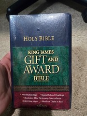 King James Gift and Award Bible by Thomas Nelson Imitation Leather New Sealed