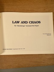 Law & Chaos The “Stormbringer” Animated Film Project Wendy Pini 1987