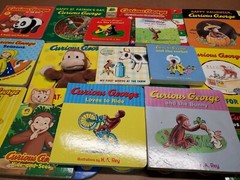 Lot of 10 CURIOUS GEORGE Board Books by Margret & H. A. Rey „Random Mix”