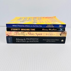 4x Christina Literature – Self Help – Paperback Books Multiple Titles & Authors