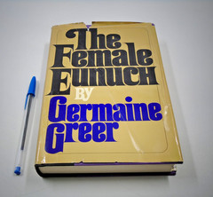 The Female Eunuch Book by Germaine Greer FIRST EDITION 1971 Hardcover, Vintage