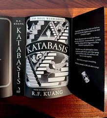 Broken Binding Special Ed Katabasis R.F Kuang Sprayed Edges HCDJ Reversible Cov