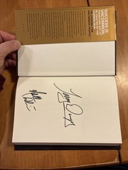 SIGNED Uncommon Tony Dungy & Nathan Whitaker Autograph Hardcover Book 2009