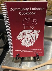 Vintage Community Lutheran Cookbook Recipes 2012 Morris Press Spiral Bound