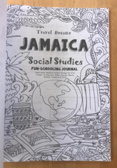 TRAVEL DREAMS JAMAICA ~ BROWN + ~ 2024 ~ SOCIAL STUDIES ~ FUN-SCHOOLING JOURNAL