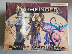 Pathfinder: Second Edition Bestiary 3 Battle Cards NEW SEALED