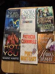 Lot of 6 Paperback Books, Different Authors,