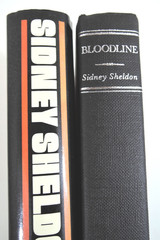 *SIGNED* 1st UK edition 1978 SYDNEY SHELDON 4th book BLOODLINE 367 pages UNREAD
