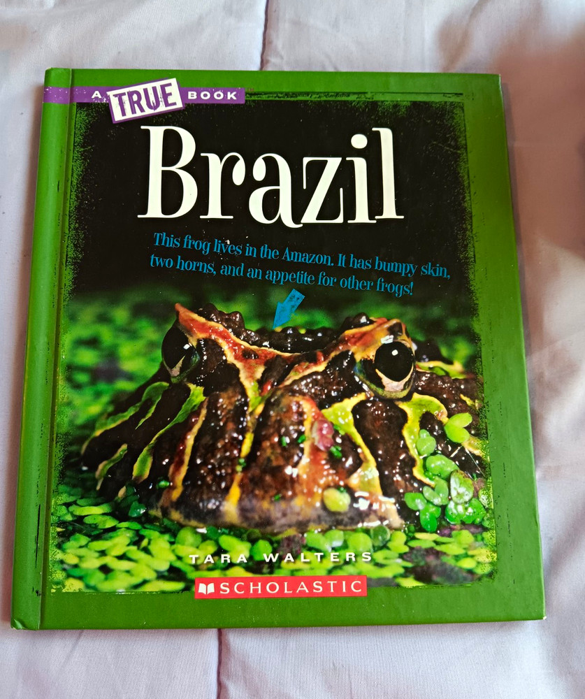Scholastic A True Book About Brazil: Brazil by Tara Walters HC Ages 4-8