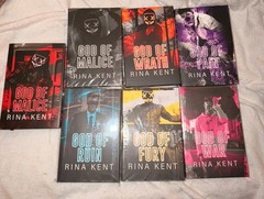 Legacy Of Gods Rina Kent Baddies Special Edition Malice Ruin Wrath Fury Pain War