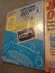 Victory Games James Bond 007 Role Playing Game Basic Set 1983 Plus Q Manual 📚.