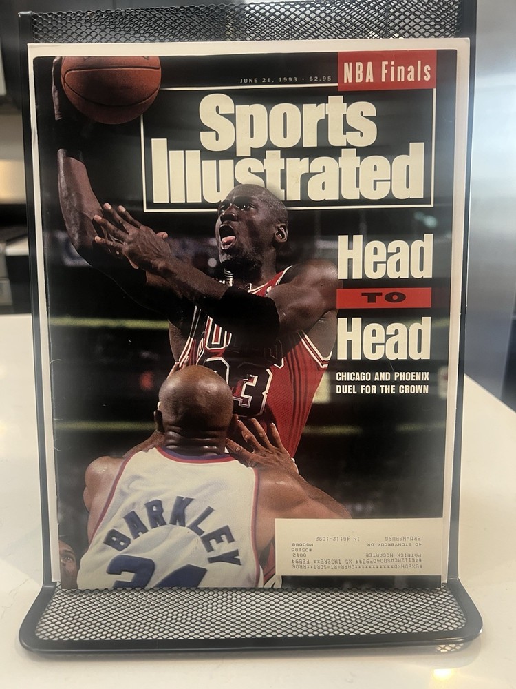 Sports Illustrated June 21, 1993 Michael Jordan Barkley Head To Head Slab Worthy