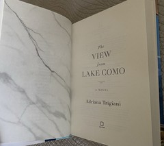 The View from Lake Como: Novel by Adriana Trigiani, SIGNED Copy, Hardcover
