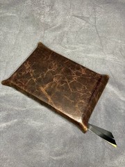 KJV Large Print Personal Size Reference Bible – Brown distressed goatskin