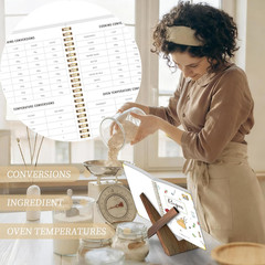 Recipe Book to Write in Your Own Recipes, Blank Cookbook with 175 Pages for Fami