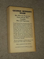 Plays by George Bernard Shaw, Vtg PB 1960, Signet Classics 1st Printing Candida