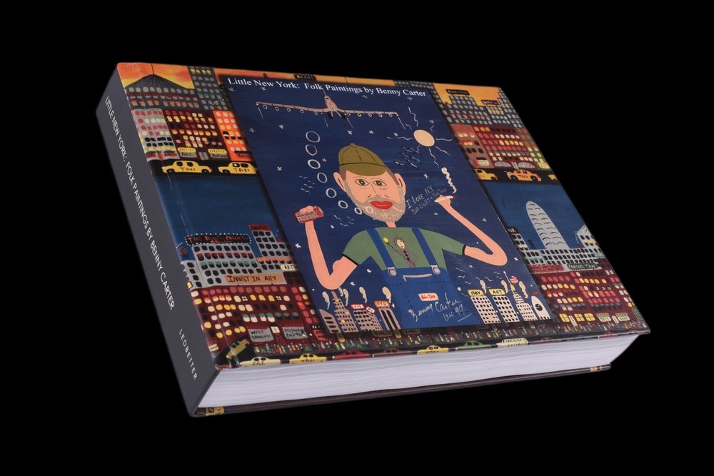 Little New York: Folk Paintings by Benny Carter Hardcover Art Reference Book