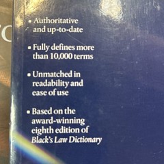 Black’s Law Dictionary (Pocket), 3rd Edition – Paperback