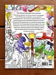 The Ultimate Alphabet Coloring Book 3 By Alannah Dyer- 8.5×11 in. Ages 4-8 Fun