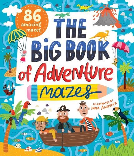 Clever Publishing The Big Book of Adventure Mazes (Paperback) Clever Mazes