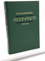 American Jurisprudence Proof of Facts 3d Series 220 POF 3d & General Index Guide