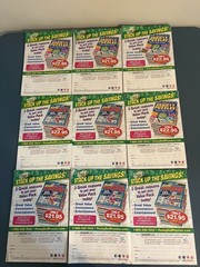 Lot of 9 Penny Press and Dell Variety Puzzle Books