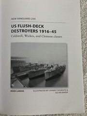 New Vanguard Ser.: US Flush-Deck Destroyers 1916-45 : Caldwell, Wickes, and…