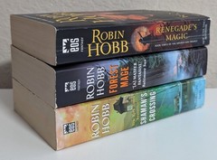 Robin Hobb = THE SOLDIER’S SON Trilogy= complete 3 paperbacks