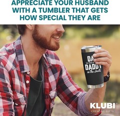 20oz Insulated Stainless Steel Tumbler – Dad in the Streets, Daddy in the Sheets