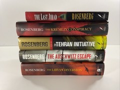 Thrillers by Joel C. Rosenberg Lot of 5 4 HC DJ 1 PB