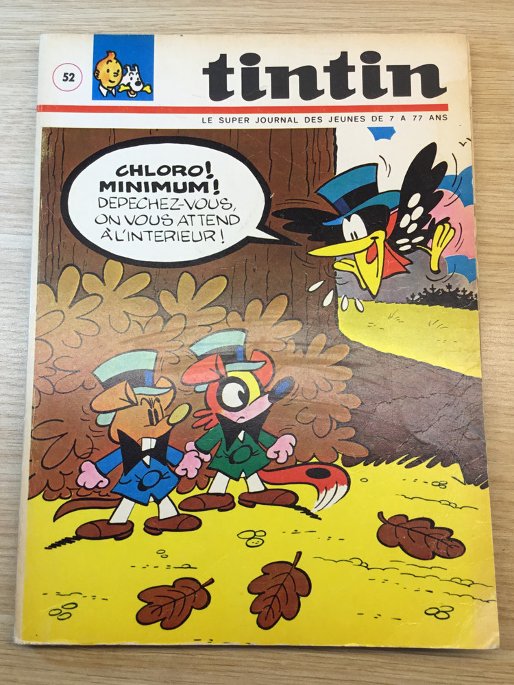 TinTin Le Super Journal des Jeunes, Album 52 plus de 260 Pages All in French