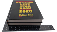 Bottom Line Year Book 2025 2026 Lot of 2 Hardcover Books Belvoir Media