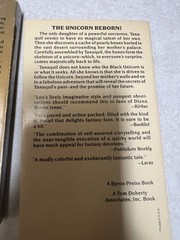 Tanith Lee Unicorn Series Paperbacks: Black, Gold & Red Unicorn