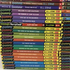 Vintage Goosebumps Books Lot Of 48 R.L. Stine Rare 90s
