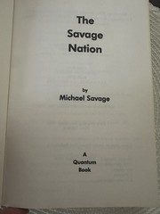 The Savage Nation Compassionate Conservative Speaks Michael Savage 1995 1st Edit