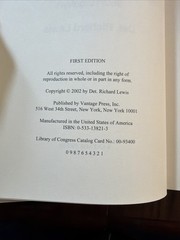 AMERICA, FROM SCHACKLES TO HANDCUFFS: MY QUEST FOR TRUTH, By Richard Lewis