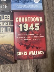 Lot of 4 Military/History Books-WW2-Countdown 1945-War-Hardcover-Great Condition