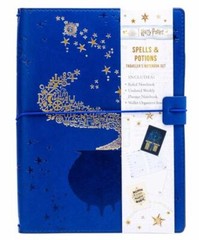 Harry Potter: Spells and Potions Traveler’s Notebook Set: (Refillable Notebook)