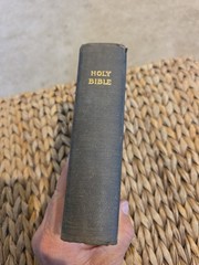 Holy Bible 1924 Old And New Testaents American Bible Society New York