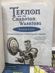 Teknon and the CHAMPION Warriors Mission Guide – Father, Son X2, by Brent Sapp