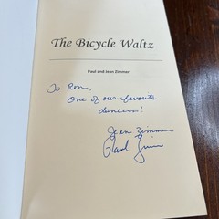 The Bicycle Waltz by Zimmer, Jean M.; Zimmer, Paul R. Signed