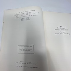 New Guinea And The Marianas by Samuel Eliot Morison (1953, First Edition, HC)