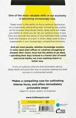 .Deep Work: Rules for Focused Success in a Distracted World by Cal Newport PB